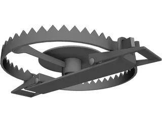 Steel Trap 3D Model preview