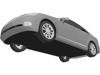 Lexus ES350 (2008) 3D Model preview