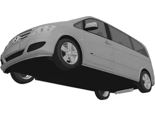 Mercedes-Benz Viano (2010) 3D Model preview