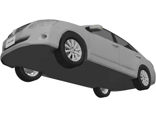Toyota Premio (2010) 3D Model preview
