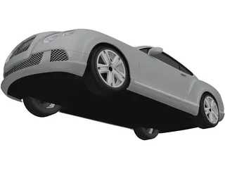 Bentley Continental GT (2012) 3D Model preview