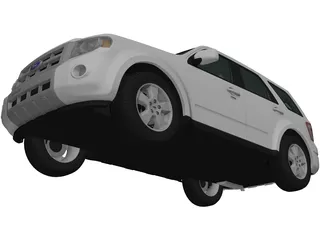 Ford Escape (2012) 3D Model preview
