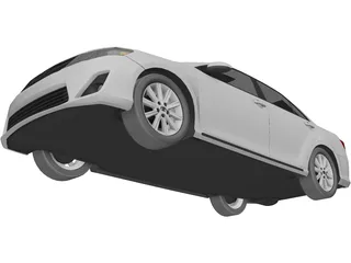 Toyota Camry (2012) 3D Model preview
