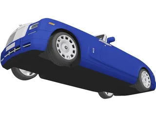 Rolls-Royce Phantom Drophead Coupe (2013) 3D Model preview