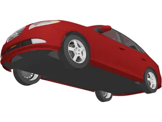 Hyundai Elantra (2008) 3D Model preview