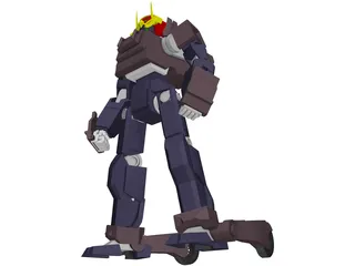Burai Zero Custom 3D Model preview