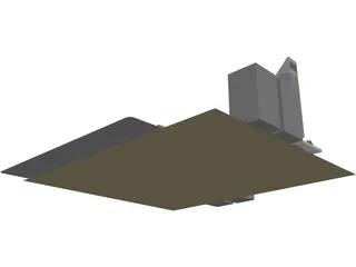Shopping Mall 3D Model preview