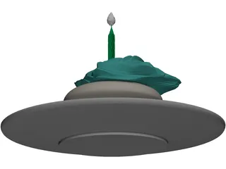 Cub Cake 3D Model preview