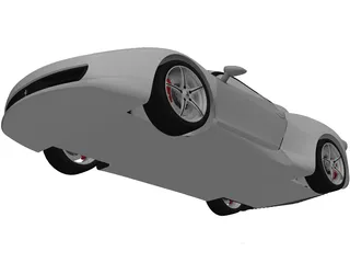 Ferrari 458 Italia 3D Model preview