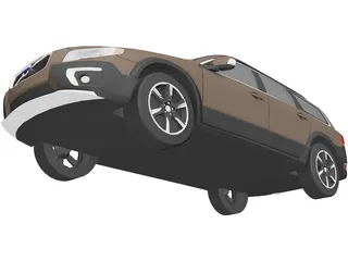 Volvo XC70 (2013) 3D Model preview