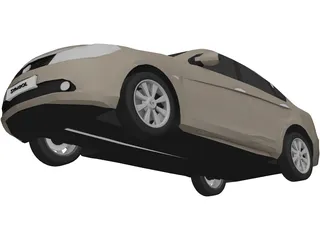 Renault Symbol (2010) 3D Model preview