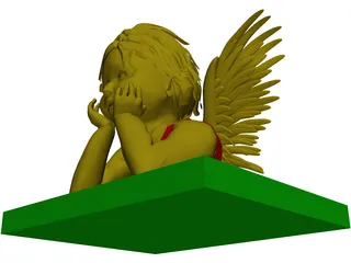 Angel 3D Model preview