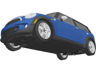 Mini Clubman (2008) 3D Model preview