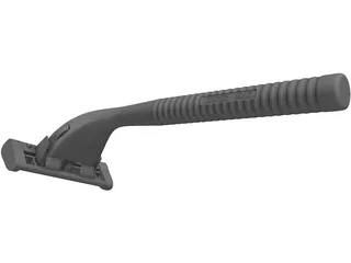 Razor Hand Shaver 3D Model preview