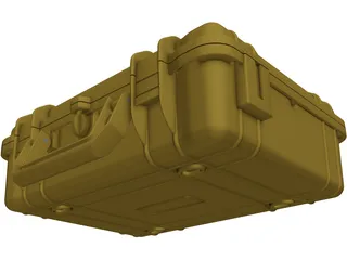 Pelican 1450 Protective Case 3D Model preview
