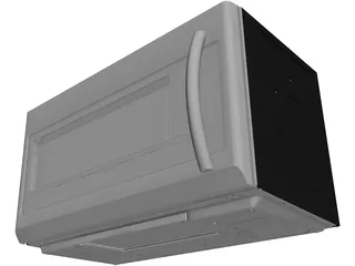 Microwave Oven 3D Model preview