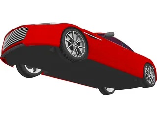 Aston Martin Rapide S (2013) 3D Model preview