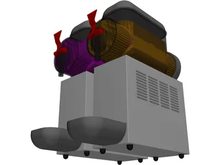 Sorbet Maker 3D Model preview