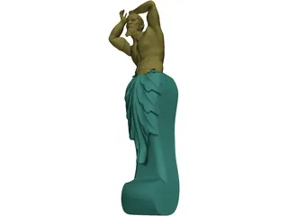 Atlas Statue 3D Model preview