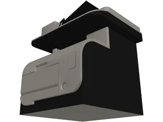 Printer HP 3D Model preview