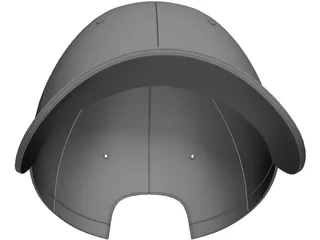 Cap 3D Model preview