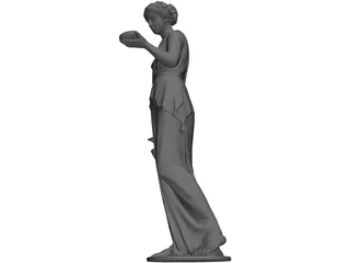 Venus Statue 3D Model preview