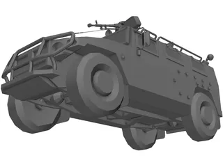 GAZ 2975 Tiger 3D Model preview