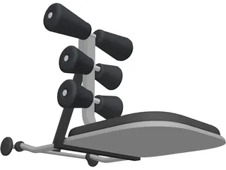 Power Core Fitness 3D Model preview