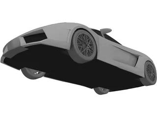 Lamborghini Gallardo LP560-4 3D Model preview