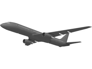 Boeing 767 3D Model preview