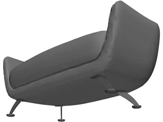 Sofa Alabama 3D Model preview