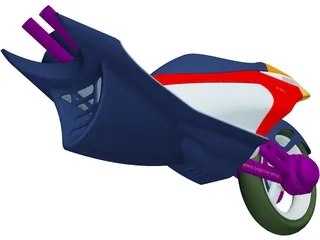 Base Scooter 3D Model preview