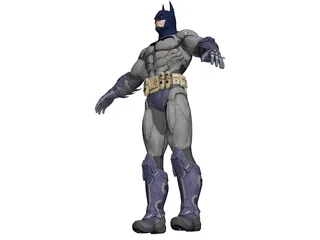 Batman Armoured 3D Model preview