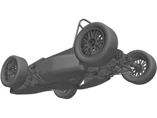 UTSA FSAE Car (2009) 3D Model preview