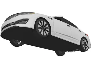 Kia Optima (2011) 3D Model preview