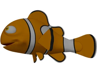 Nemo Fish 3D Model preview