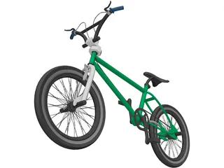 BMX Bike 3D Model preview