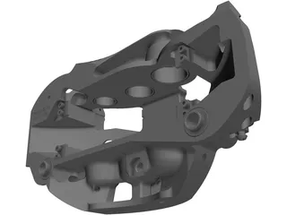 Brake Caliper AP Racing CP6766-1cd 3D Model preview