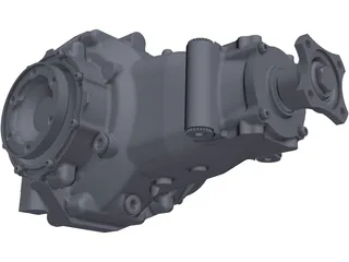 Sadev Axle 3D Model preview