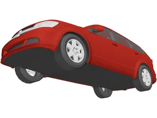 Dodge Journey (2008) 3D Model preview