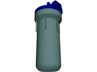 Water Filter 3D Model preview