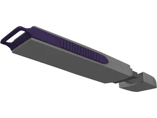 Kingston USB Flash Disk 3D Model preview