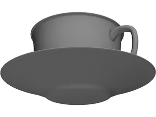 Coffee Cup 3D Model preview