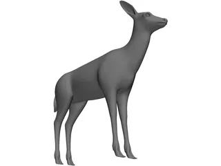 Deer 3D Model preview