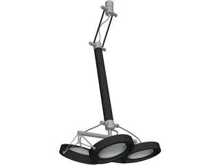 Designer Lamp 3D Model preview
