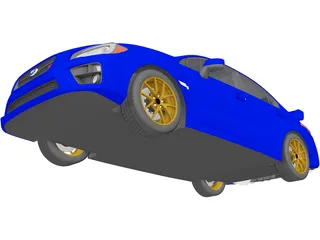 Subaru Impreza WRX STi (2015) 3D Model preview