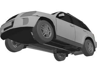 Chery Tiggo (2009) 3D Model preview