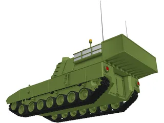 Howitzer 155 mm 3D Model preview