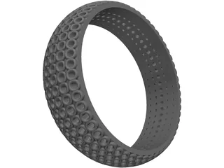 Cherrio Ring 3D Model preview
