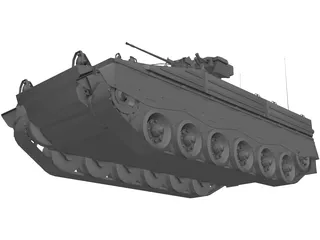 IFV Marder-1A3 3D Model preview